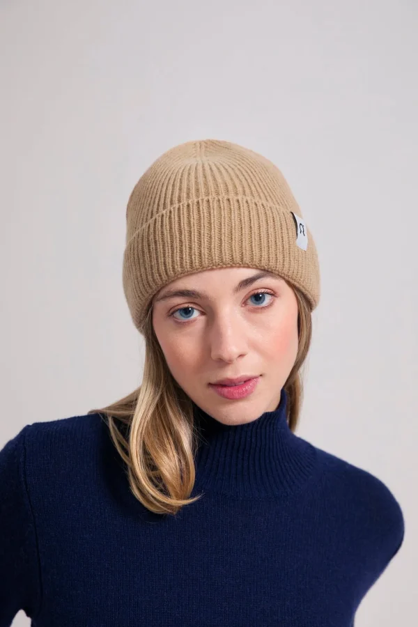 Kaschmirmütze Marcello Beige