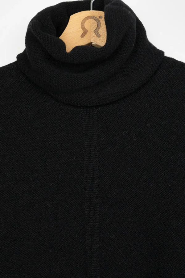Kaschmirponcho Elisabetta Schwarz