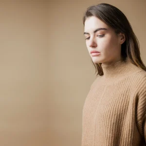 Kaschmirpullover Alda Beige