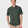 Kurzarmhemd Mikkel Olive