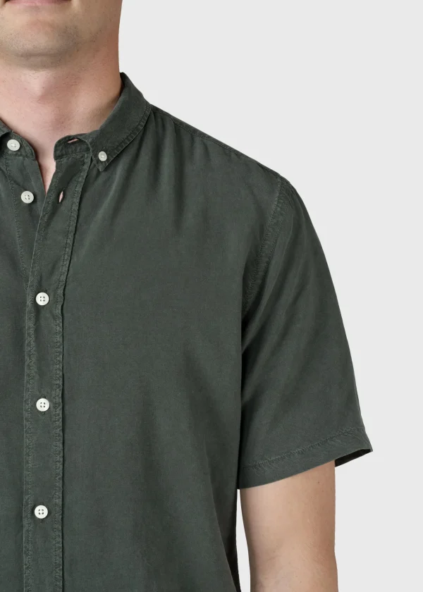 Kurzarmhemd Mikkel Olive