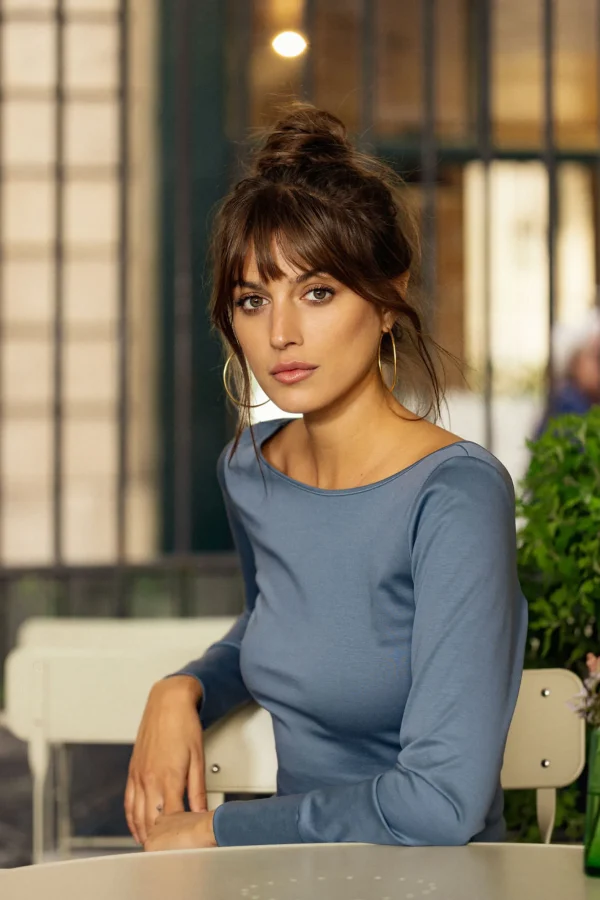 Langarmoberteil Clara Stone