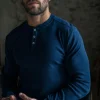 Langärmliges T-Shirt Respect Marineblau
