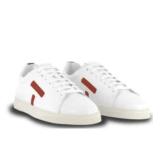 Ledersneaker Kelwood Bordeaux