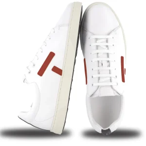 Ledersneaker Kelwood Bordeaux