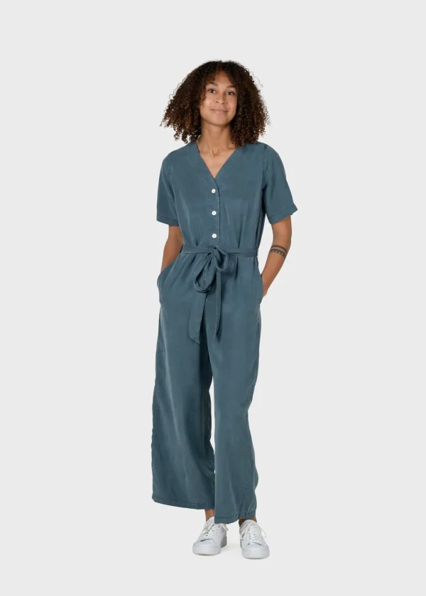Leichter Damen-Jumpsuit Marna Grün