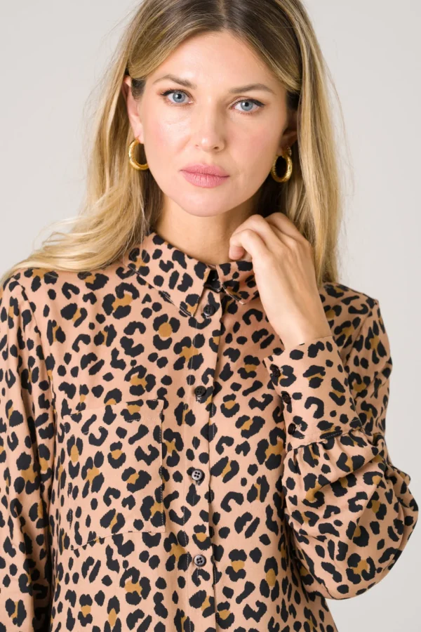Leopard Bluse Kauri