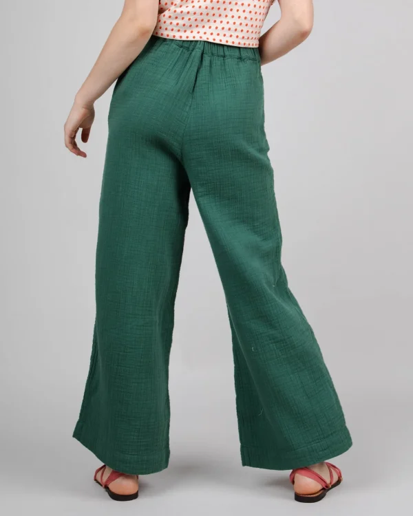 Lockere Damenhose Grün