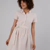 Lockeres kurzes Kleid Sunset Apricot