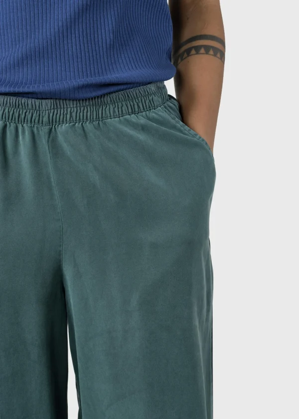 Loose Damenhose Kaja Moss Green