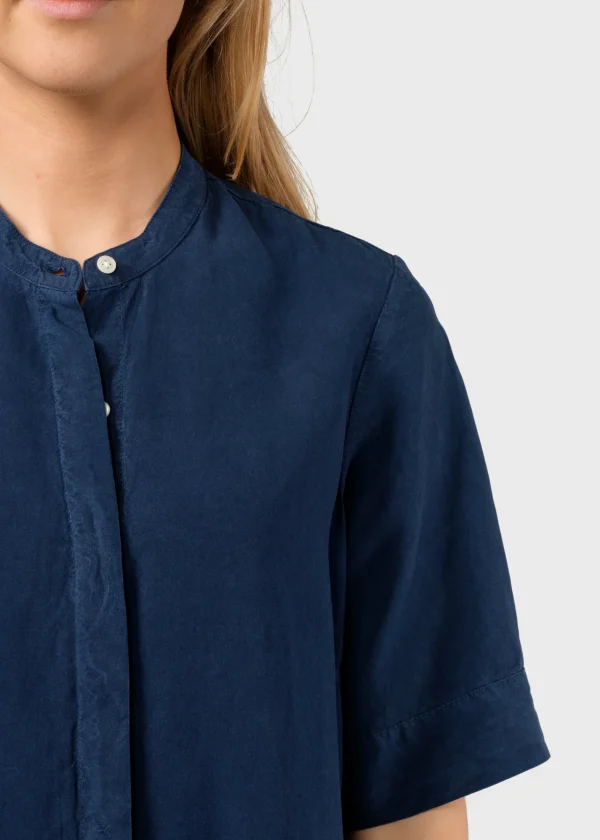 Lyocell Bluse Solrun Ocean