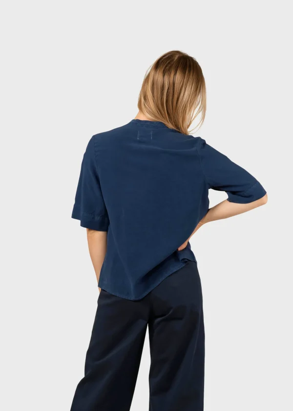 Lyocell Bluse Solrun Ocean