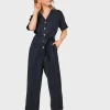 Lyocell Damen-Hosenanzug Marna Navy