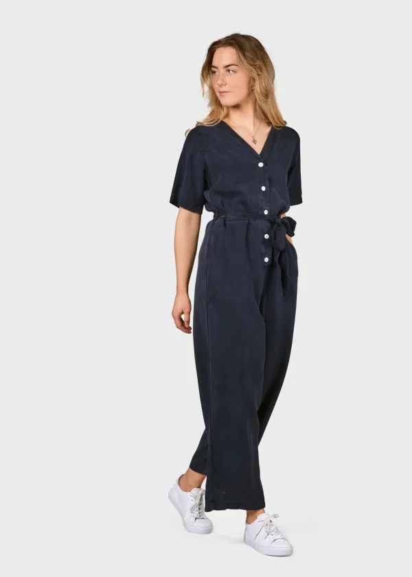Lyocell Damen-Hosenanzug Marna Navy