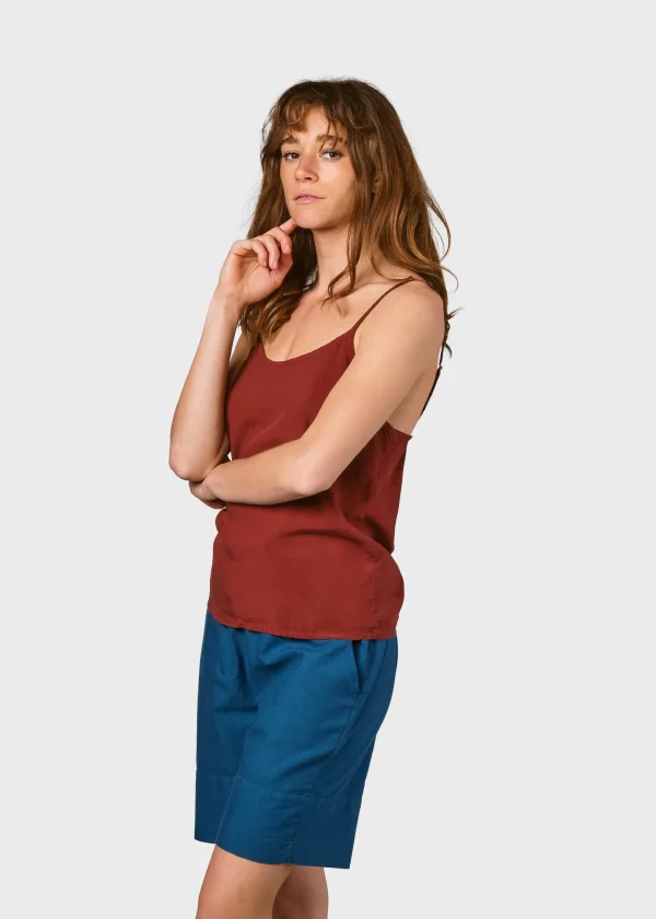 Lyocell Tank-Top Lili Terracotta