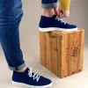 Marineblaue High-Top-Sneaker von Blizzard
