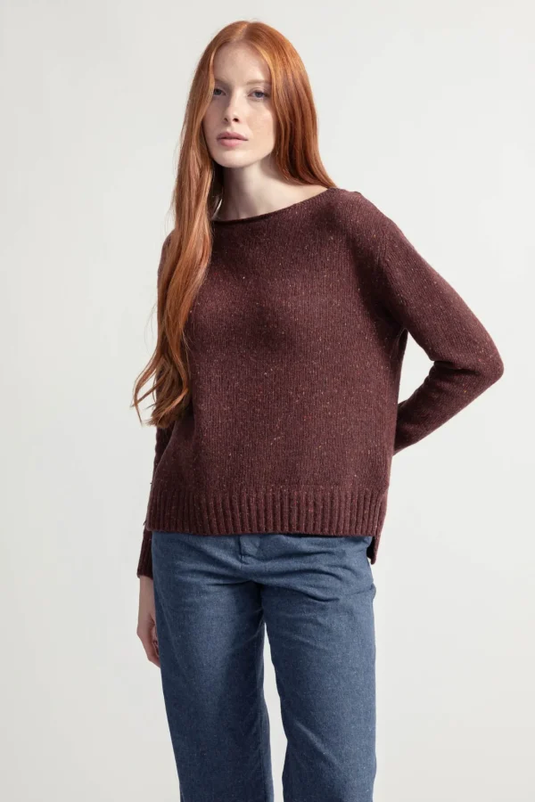 Melierter Kaschmirpullover Eloisa Rost