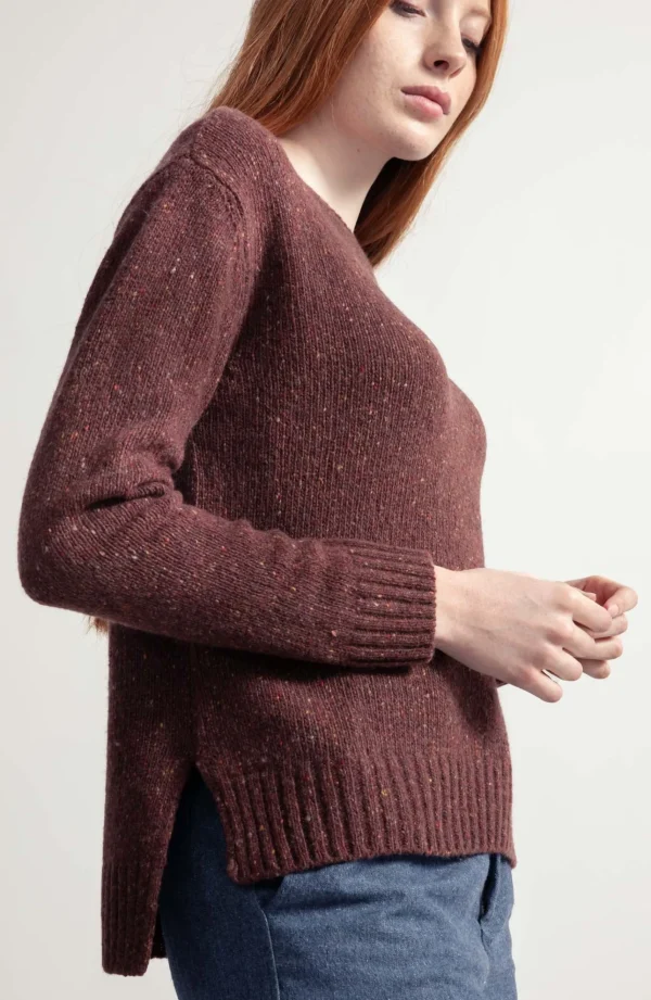 Melierter Kaschmirpullover Eloisa Rost
