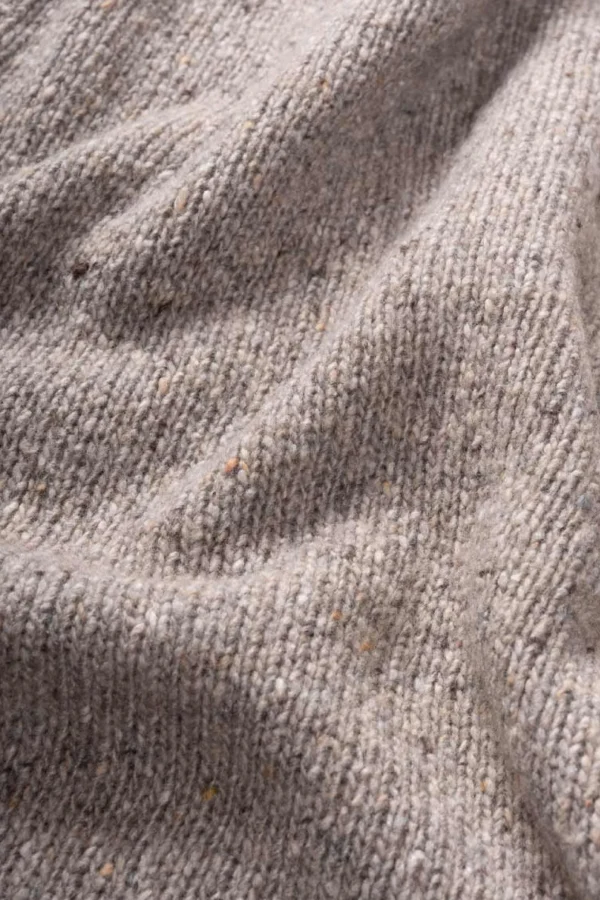 Melierter Kaschmirpullover Eloisa Grau
