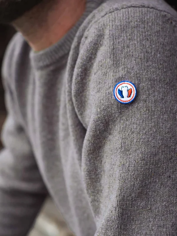 Merino Pullover Le Frileux Taupe