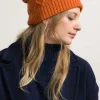 Mütze aus recycelter Wolle Louis Orange