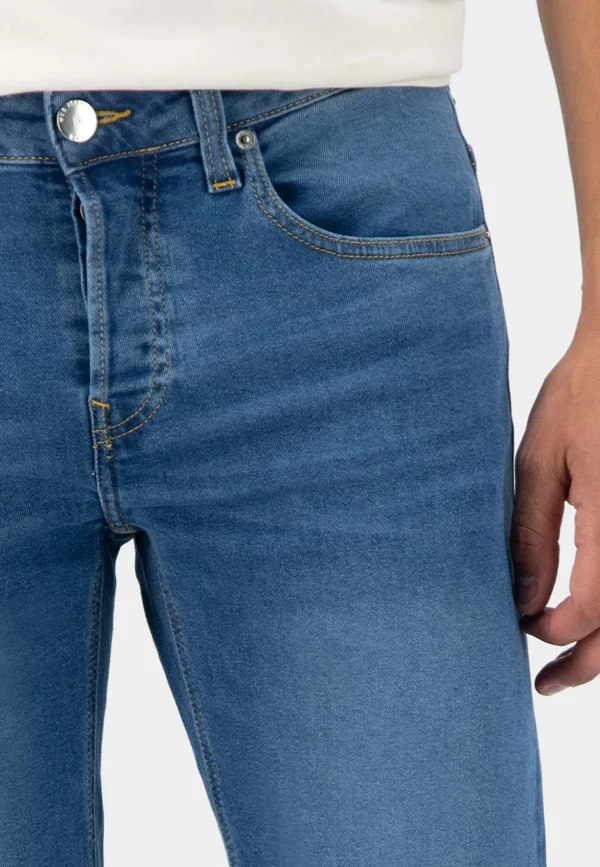 Normale Stretch-Jeans Dunn Pure Blue