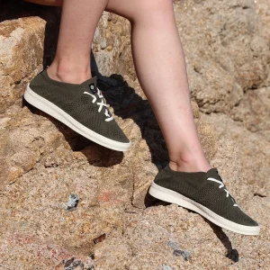 Original recycelte Sneakers Khaki