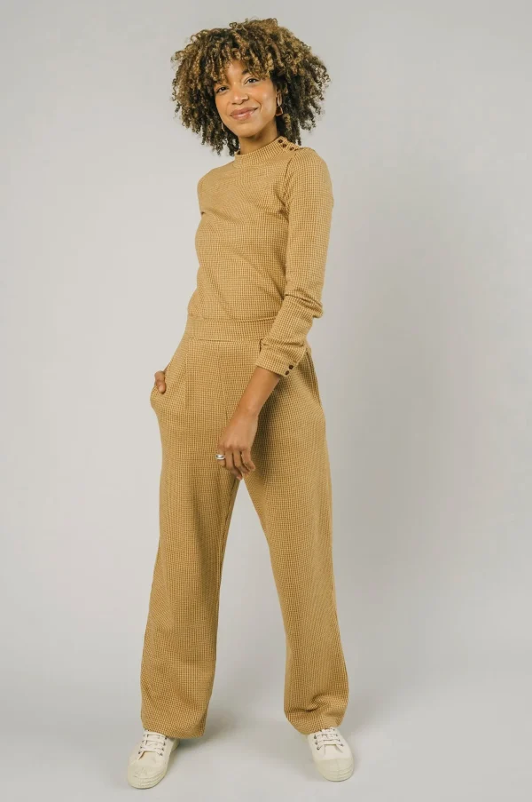 Oversized Hose Jacquard Pumpkin