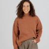 Oversized Pullover Loriga Terrakotta