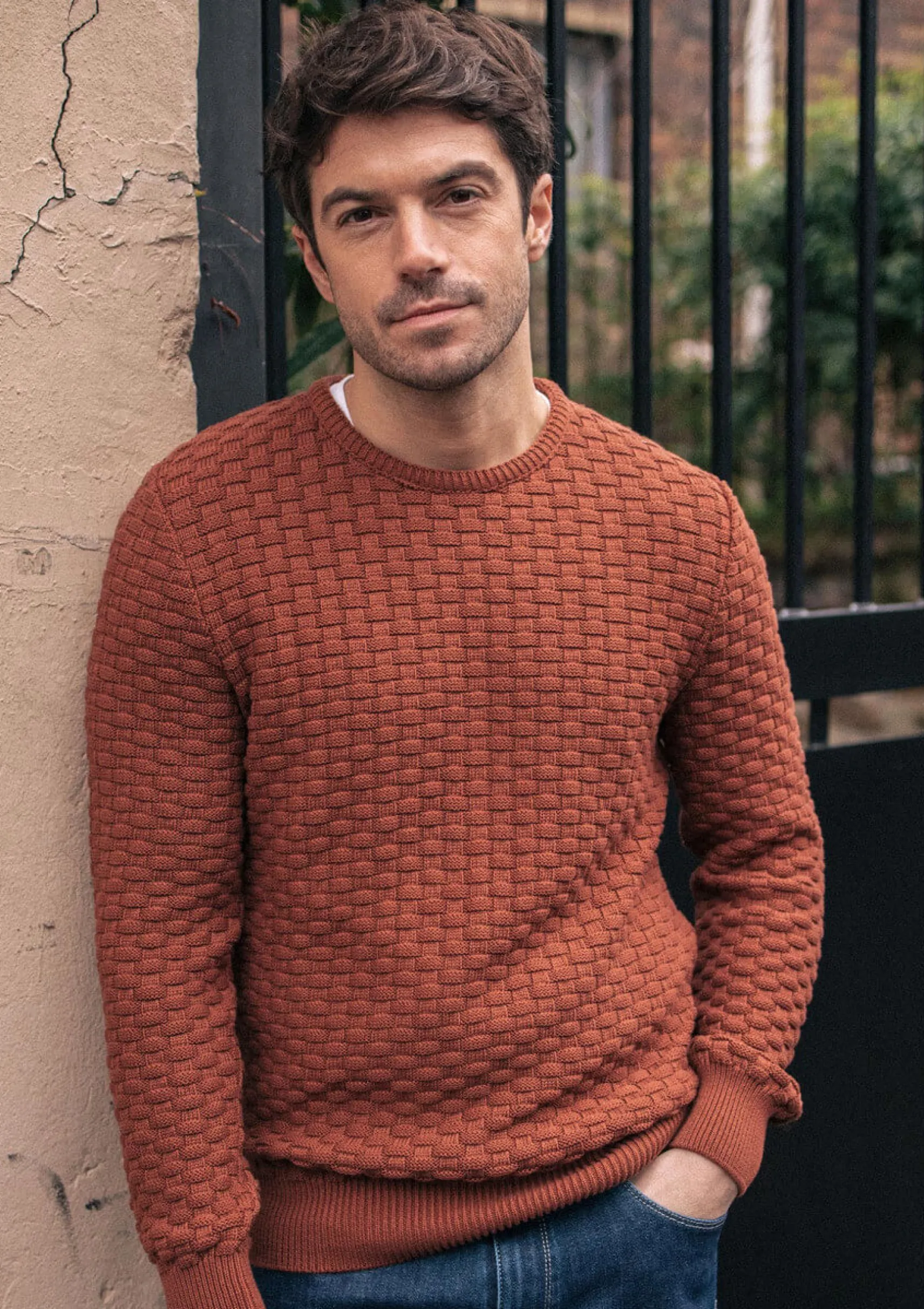 pullover_damier_terracott_0.webp Pullover Damier Terracotta