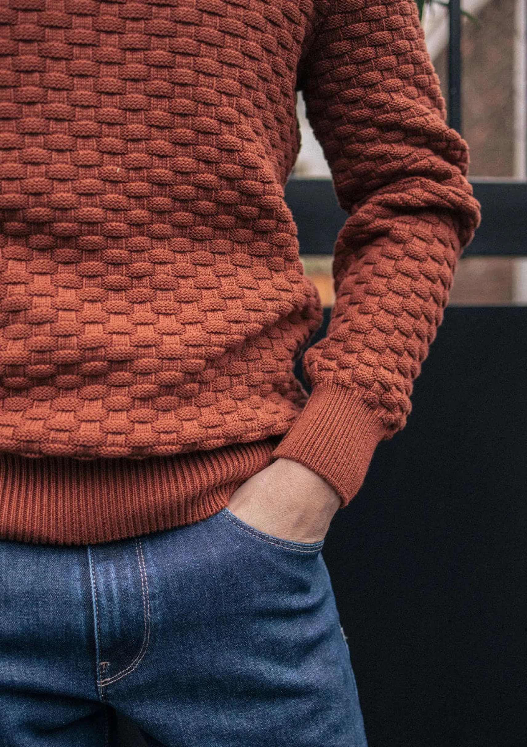 pullover_damier_terracott_1.webp Pullover Damier Terracotta