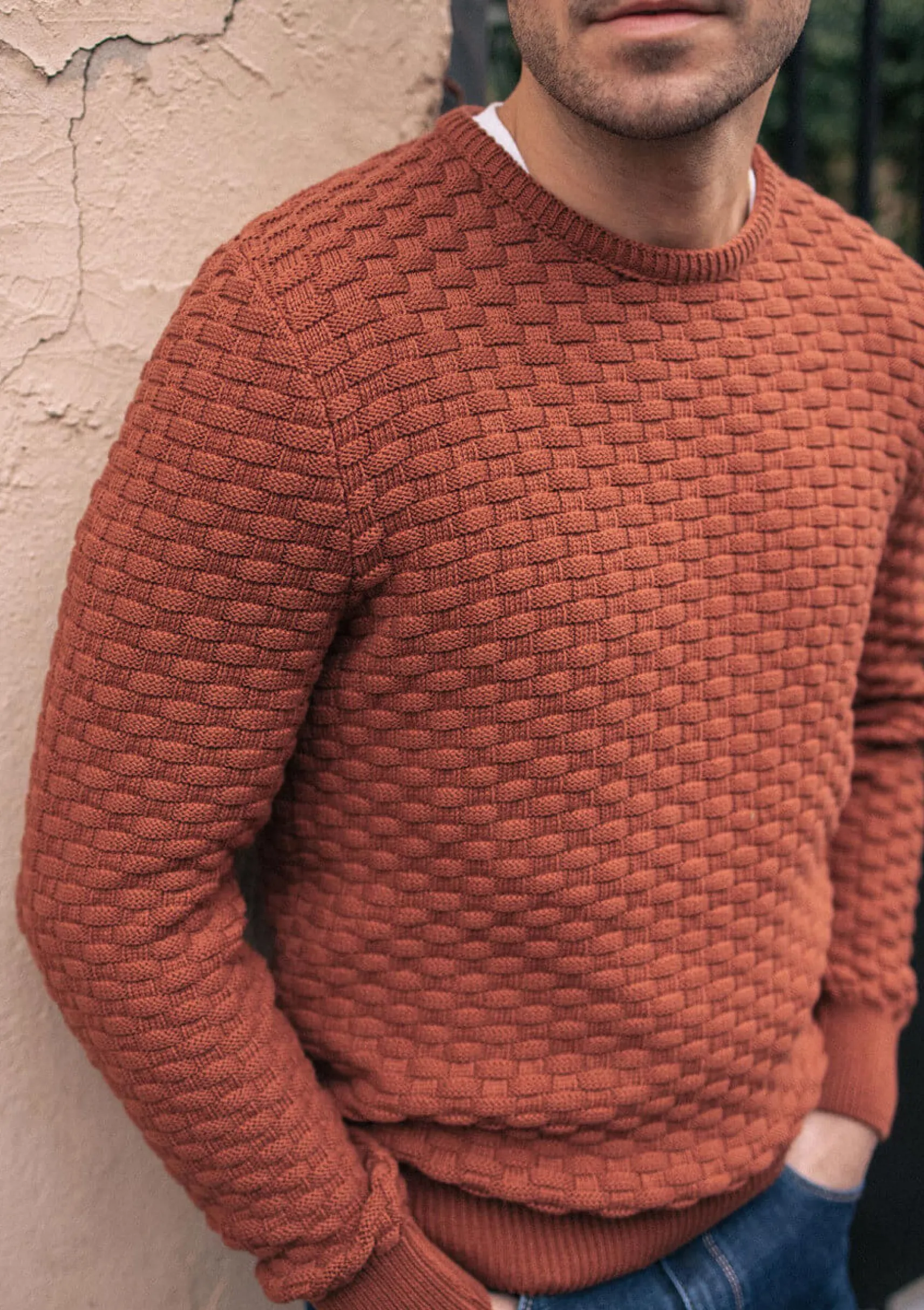 pullover_damier_terracott_2.webp Pullover Damier Terracotta