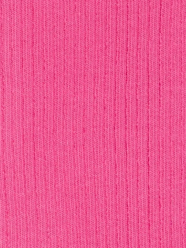 Ribbed Splash Pink Socken