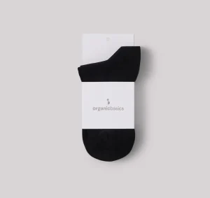 Schwarze Socken aus Bio-Baumwolle im Duo-Pack