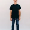 Schwarzes T-Shirt von Herren Pinson