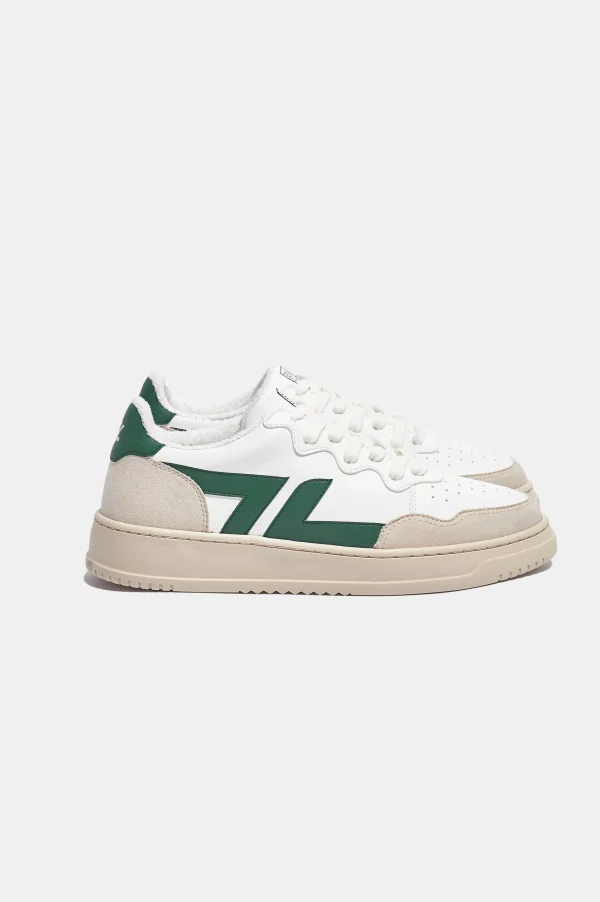 Sneaker aus veganem Maisleder Beta Grün