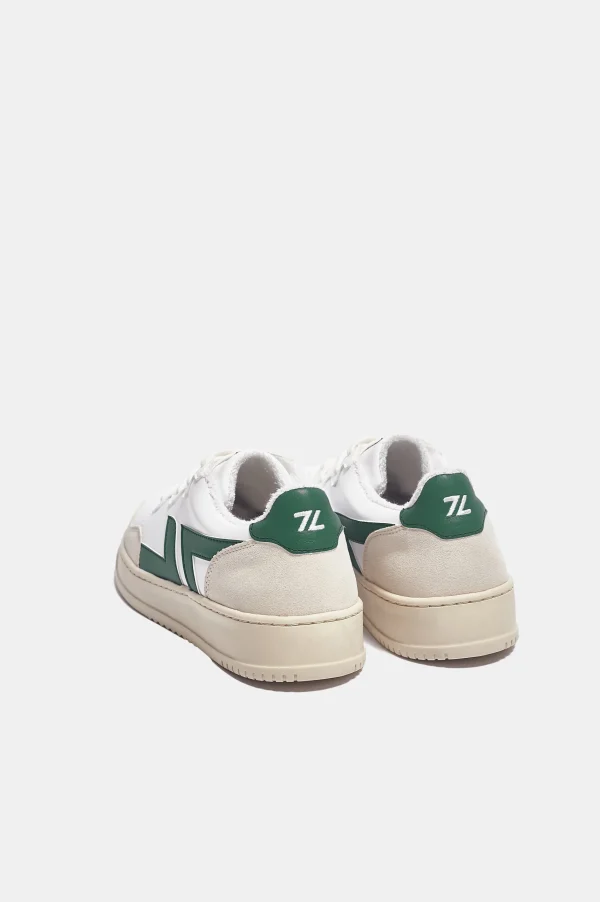 Sneaker aus veganem Maisleder Beta Grün