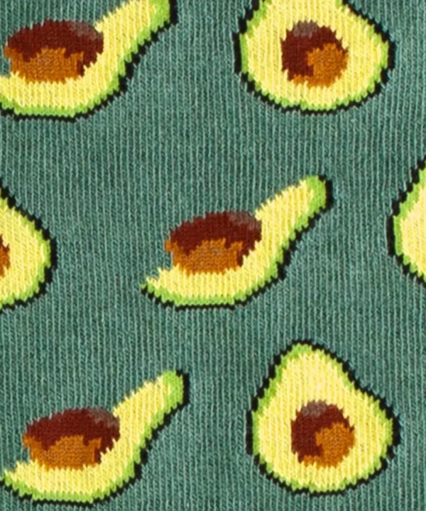 Socken aus Bio-Baumwolle – Avocado