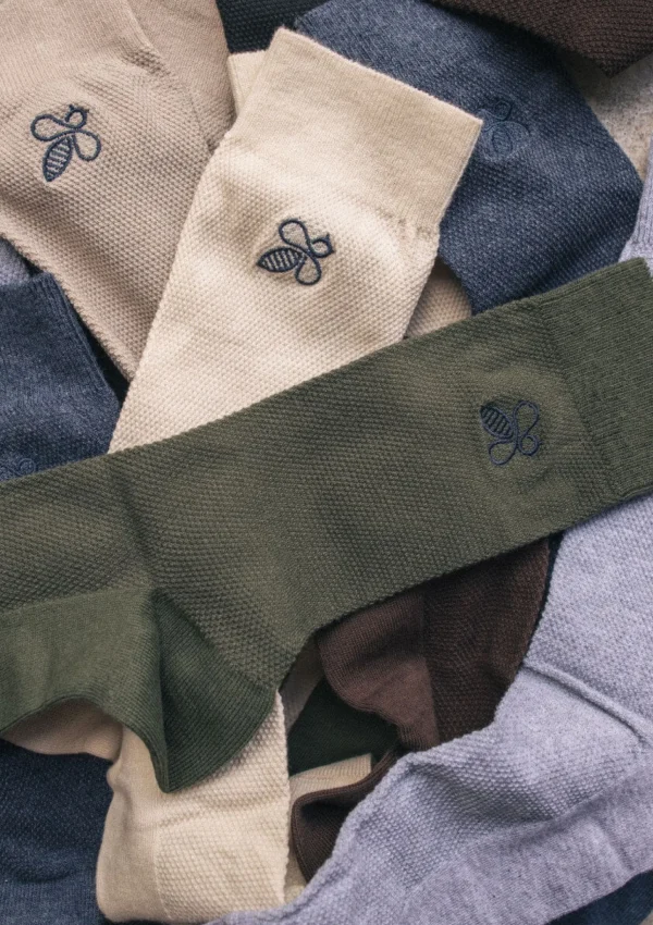 Socken Wochenbox aus Bio-Baumwolle