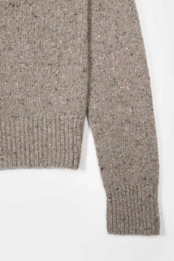 Strickjacke aus recyceltem Kaschmir Cecilia Beige