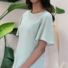 Tencel Bluse Lys matcha grün