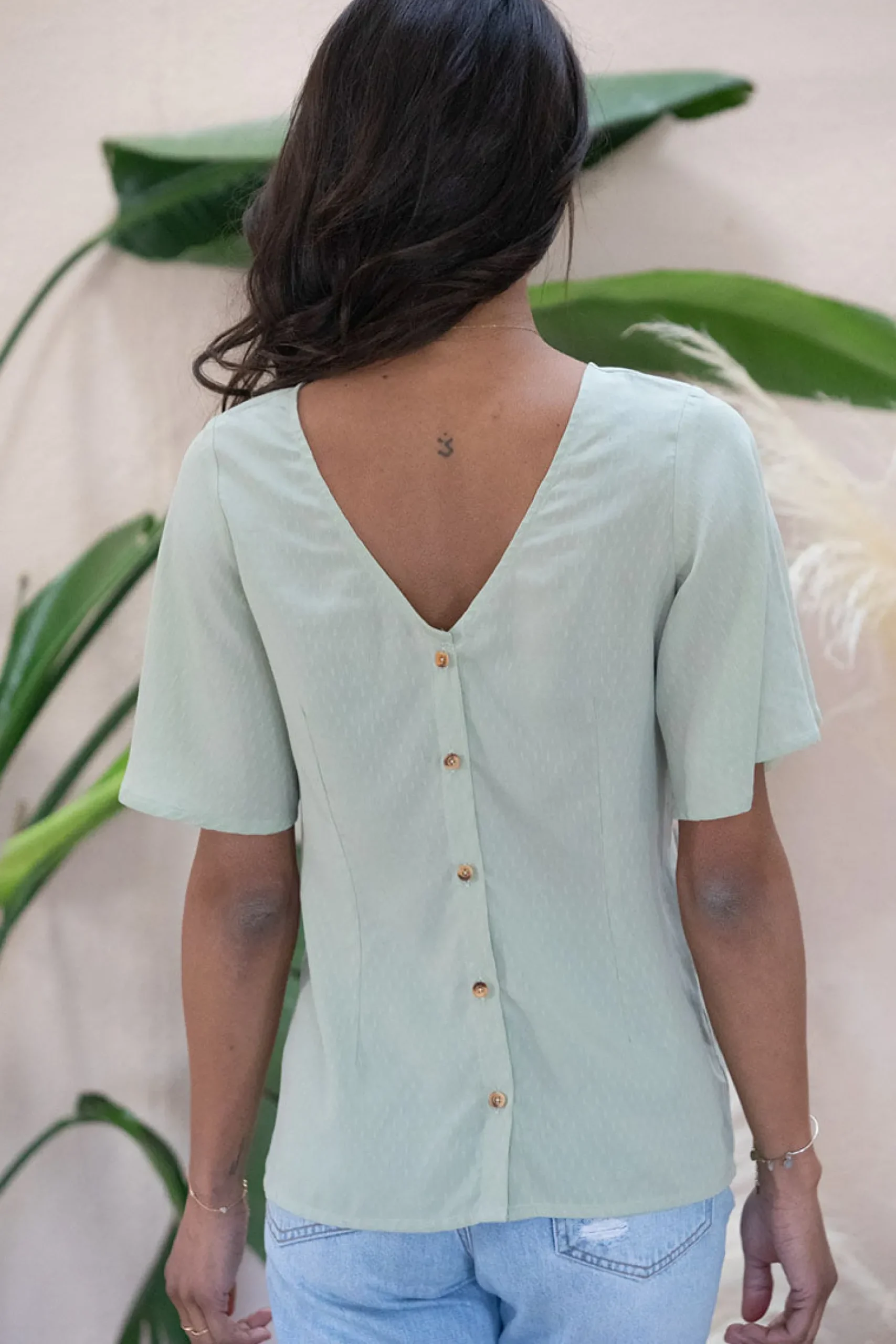 tencel_bluse_lys_matcha_g_1.webp Tencel Bluse Lys matcha grün