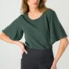 Tencel Bluse Lys waldgrün