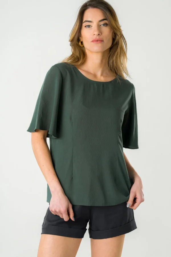 Tencel Bluse Lys waldgrün