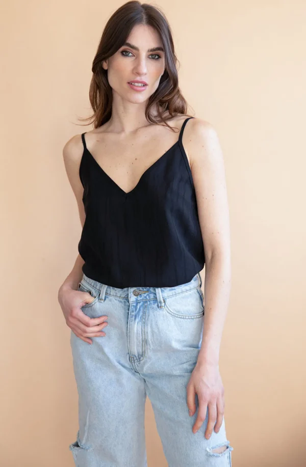 Tencel Camisole Adenia Schwarz