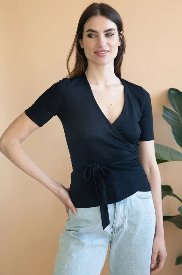 Tencel Wrapover Olivier Schwarz