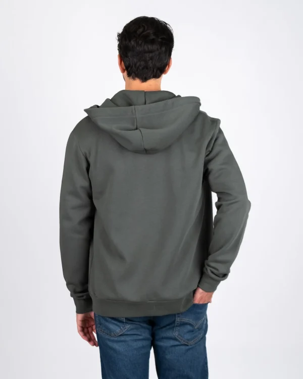 Treehoodie Zip Ash green