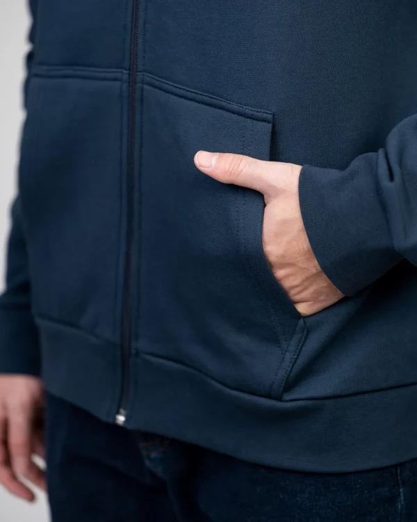 Treehoodie Zip Navy