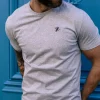 T-Shirt aus Bio-Baumwolle Essaim grau meliert