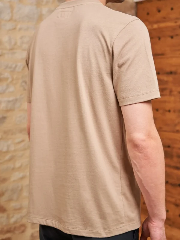 T-Shirt aus Bio-Baumwolle Paul Beige